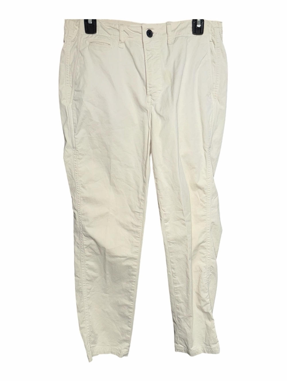 Billy Reid Off-White Stretch Chino Pants